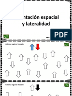 Lateralidad y Orientación Espacial