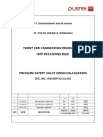 EHK-IKPP-IS-CAL-002 Pressure Safety Valve Sizing Calculation Rev. 2