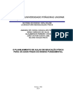 Portfolio O Planejamento de Aulas de Educacao Fisica para Os Anos Finais Do Ensino Fundamental Unopar hjdkp9