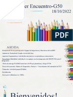 Transformación Educativa. Presentación. 18 de Octubre