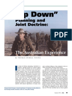 "Top Down": Planning and Joint Doctrine