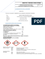 Rhone Chimie Industrie: 1 Identification Du Produit Et de La Societe