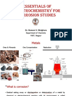 Essentials of Electrochemistry For Corrosion Studies