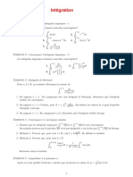 Analyse Serie Integration