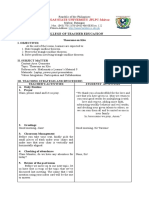 Taroma, John Lloyd R. - Detailed Lesson Plan - Theorems On Kite - Practice Teaching