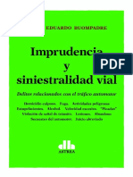 IMPRUDENCIA Y SINIESTRALIDAD VIAL. 2019. Jorge Eduardo Buompadre