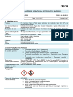 Fispq: Ficha de Informações de Segurança de Produtos Químicos