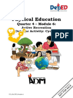 Physical Education: Quarter 4 - Module 6