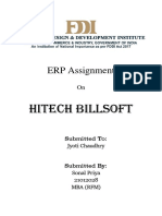 ERP Assgmnt Hitech