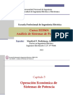 EE354 - Clase 11P1 - Costo Marginal y Flujo de Potencia Óptimo 2021-III