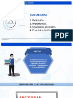 Contabilidad: 1. Definición 2. Importancia. 3. Conceptos Generales. 4. Principios de Contabilidad