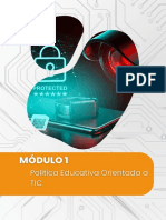 1 - Módulo - Política Educativa Orientada A TIC