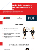 09.03.23 Derechos Laborales de Las Trabajadoras en Etapa de Gestación y Lactancia en El Sector Privado