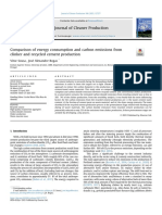 Essencial Comparação Clinker Vs Cimento Alternativo