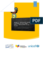 Unidad 2 - Convivencia Escolar y Derechos de Los Niños, Niñas y Adolescentes en El Ecuador