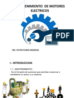 Mantenimiento en Motores - Victor Flores Mendoza