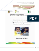 Lineamientos D.G.E.P.F 2011-2012