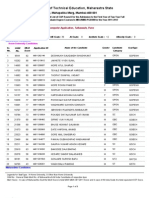 Directorate of Technical Education, Maharastra State: 3, Mahapalika Marg, Mumbai-400 001