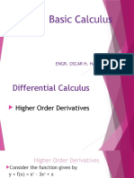 Basic Calculus: Engr. Oscar H. Halamani, JR