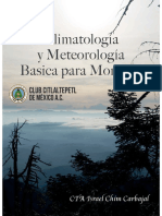 Climatología y Meteorología Basica para Montaña