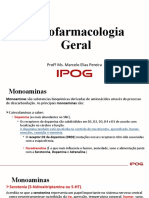 Psicofarmacologia Geral: Profº Ms. Marcelo Elias Pereira