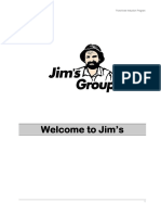 Welcome To Jim's: Franchisee Induction Program