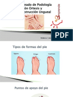 Tipo Forma de Pie, Puntos de Apoyo, Postura Del Pie y Posicion de Piernas