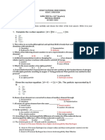 Long Quiz 2 Test (Physical Science)