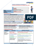 3ero Y4to Experiencia de Aprendizaje 1 - Matematica