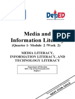 Media and Information Literacy