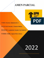 Evaluación Parcial de Derecho Administrativo 2