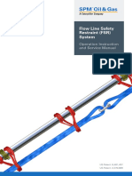 Flow Line Safety Restraint (FSR) System