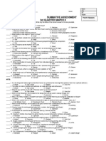 Summative Assessment 3Rd Quarter Mapeh 8