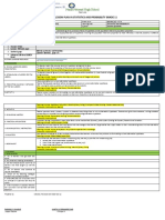 Nama National High School: Daily Lesson Plan in Statistics and Probability Grade 11