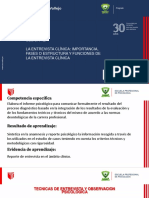 Sesión 12: La Entrevista Clínica: Importancia, Fases O Estructura Y Funciones de La Entrevista Clínica