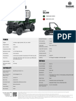 2023 Mule SX 4x4 Fi en Us Spec Sheet