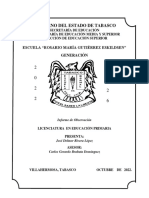 Informe de Observación Final