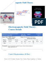 Electromagnetic Field Theory