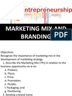 Lesson 4: Marketing Mix and Branding