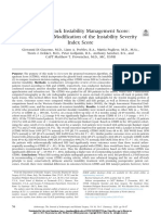 Glenoid Track Instability Management Score: Radiographic Modi Fication of The Instability Severity Index Score