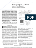 Model Predictive Control of A Catalytic Reverse Flow Reactor