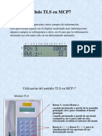 El Módulo TLS en MCP7: 0 1 2 3 4 5 6 7 8 9 0 A B C D E F 0 1