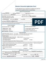 Trinity Western University Application Form - Updated Apr 2021