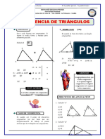 Primer Caso de Congruencia de Triangulos Tercero de Secundaria