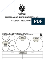 Animals and Their Habitats: Ks2 Student Resources