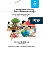 Engl5 Q4 W3 Writing Cause Effect Paragraph - MayadyGaoan Final Reviewed1