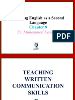 Teaching English As A Second Language: Dr. Muhammad Kassim