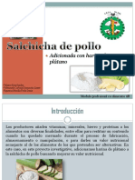 Salchicha de Pollo Adicionada 5