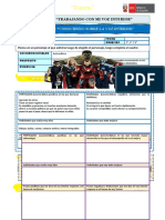 Ciclo Vii Tutoria Ficha de Actividad 2 2023