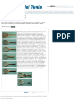 Tenis - Evolución de Las Raquetas